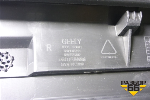 Накладка двери передней правой (8889688743) для Geely Monjaro с 2021г (Монджаро)