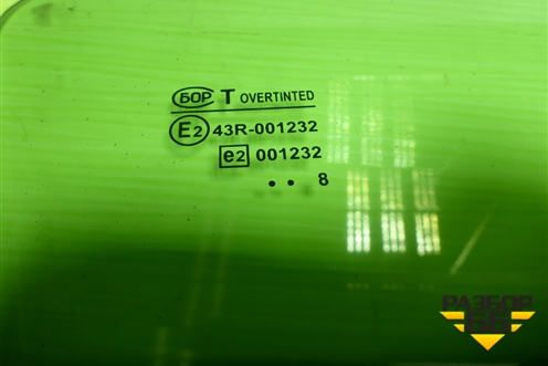 Стекло двери передней левой для VAZ Kalina/Калина