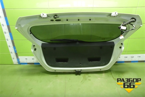 Дверь багажника со стеклом (737004L240) для Hyundai Solaris с 2010-2016г (Солярис)