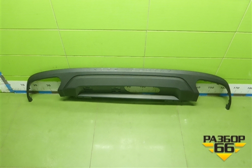 Юбка заднего бампера (новая) (31455787) для Volvo V60 Cross Country с 2017г (В60 Кросс Кантри)