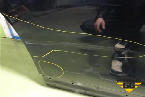 Дверь задняя правая (KB7W72010) для Mazda CX 5 с 2017г (СХ5)