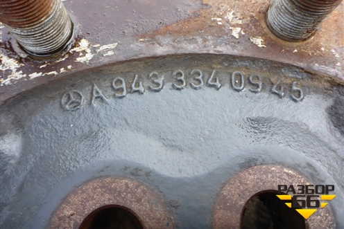 Крышка ступицы  (A9433340945) для Mercedes Benz TRUCK Axor 2 с 2004г (Аксор)