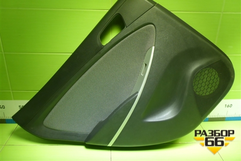 Обшивка двери задней левой под электрику (833504L010) для Hyundai Solaris с 2010-2016г (Солярис)