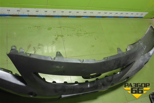 Бампер передний (новый дубликат, под омыватели) (5211902750) для Toyota Corolla (E15) с 2006-2013г (Королла 150)