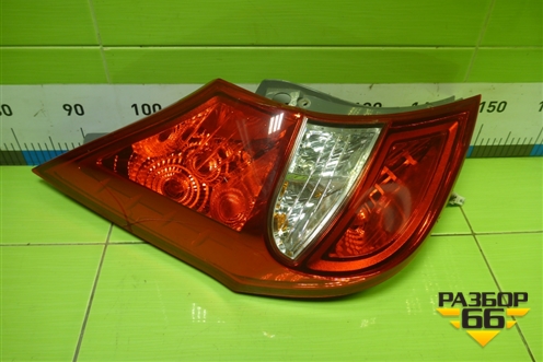 Фонарь задний левый (хетчбэк) (924011R200) для Hyundai Solaris с 2010-2016г (Солярис)