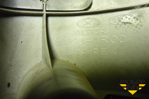 Обшивка стойки лобового стекла правая (858201R000) для Hyundai Solaris с 2010-2016г (Солярис)