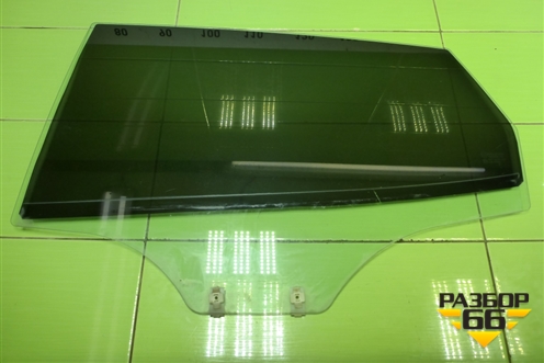 Стекло двери задней левой (хетчбэк) для Hyundai Solaris с 2010-2016г (Солярис)