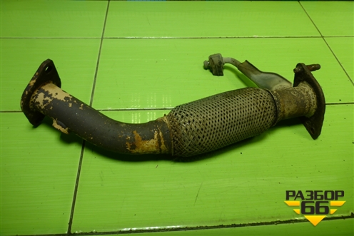 Приёмная труба глушителя (1.6л G4FC) для Hyundai Solaris с 2010-2016г (Солярис)