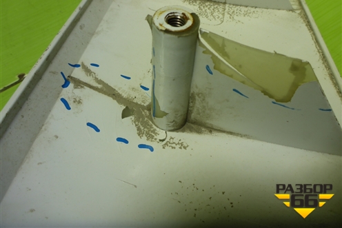 Угол кабины правый (обтекатель) для Камаз  54901 (К5)