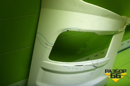 Бампер передний левая часть  (81416105825) для MAN TGX с 2007г (ТГХ)