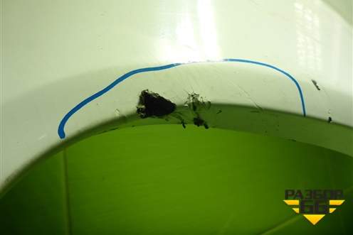 Бампер передний левая часть  (81416105825) для MAN TGX с 2007г (ТГХ)