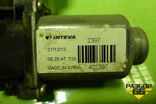 Стеклоподъёмник электрический передний левый для Hyundai Solaris с 2010-2016г (Солярис)