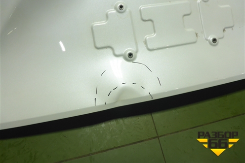 Дверь багажника без стекла (S203F2701080100) для Changan CS55 PLUS с 2019г (ЦС 55 плюс)