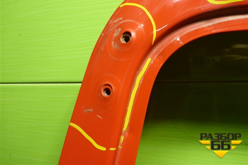 Дверь левая (81006700149) для Howo T5G