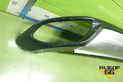 Юбка заднего бампера (6600208884) (6600143193) для Geely Tugella с 2019г (Тугелла)