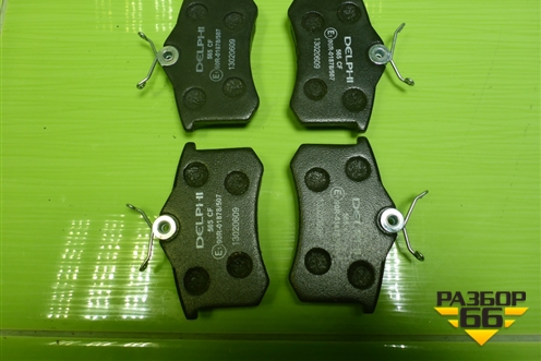 Колодки тормозные задние (LP565) для Renault Megane 2 с 2002-2009г (Меган)