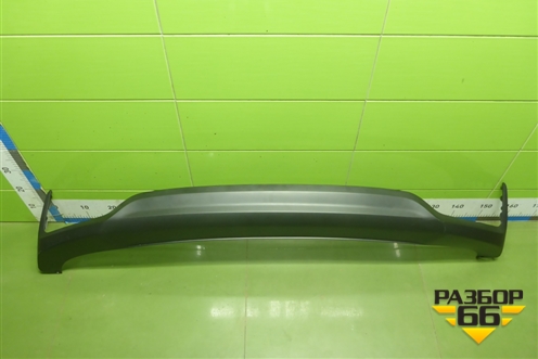 Юбка заднего бампера (до 2020г новая) (86612H5000) для Hyundai Solaris с 2017г (Солярис)