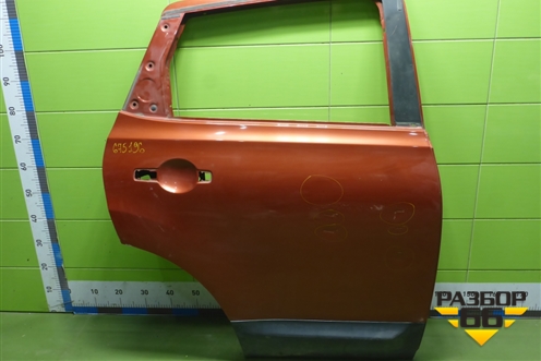 Дверь задняя правая (H2100JD0MC) для Nissan Qashqai (J10E) с 2006-2013г (Кашкай)