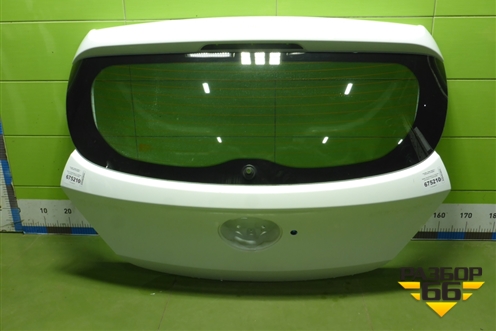 Дверь багажника со стеклом (хэтчбек) (737001R200) для Hyundai Solaris с 2010-2016г (Солярис)