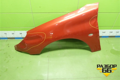 Крыло переднее левое для Peugeot 206 с1998г