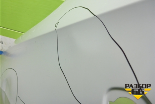 Крыло переднее левое под повторитель (оригинал) для Skoda Rapid с 2013г (Рапид)