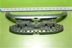 Накладка переднего бампера центральная (12D807231) для Volkswagen ID.6 X с 2021-2026г (ИД6)