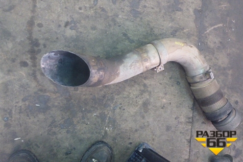 Приёмная труба глушителя для Mercedes Benz TRUCK Axor 2 с 2004г (Аксор)