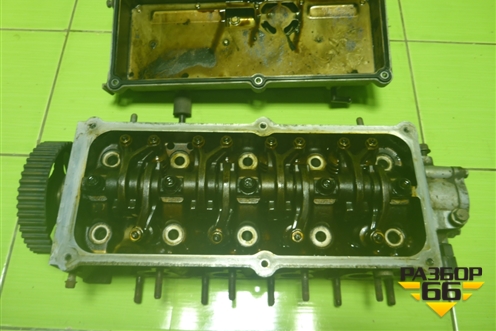 Головка блока цилиндров (1.1л G4HG) для Hyundai Getz с 2002г (Гетц)