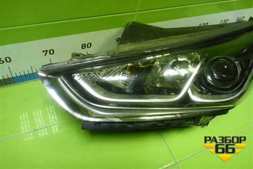 Фара левая (после 2017г Led) (92101E6500) для Hyundai Sonata-7 с 2014г (Соната)