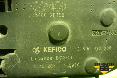 Заслонка дроссельная электрическая (1.6л G4FC) для Kia Ceed с 2006-2012г (Сид 1)