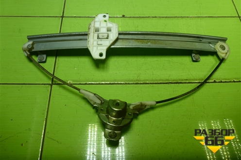 Стеклоподъёмник механический задний правый для Chevrolet Lanos с 2004г (Ланос)