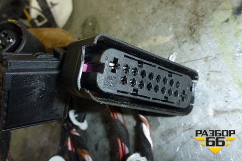 Проводка двери задней левой для Skoda Octavia (А5) с 2004-2013г (Октавия)