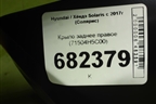 Крыло заднее правое (дубликат) для Hyundai Solaris с 2017г (Солярис)