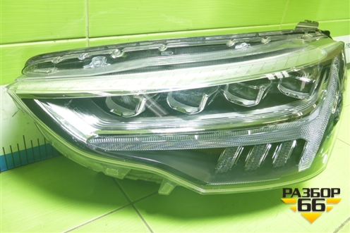 Фара левая (Led с блоками) (4121104XST01A) для Haval Jolion с 2021г (Джолион)