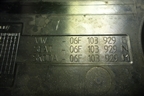Накладка декоративная на двигатель (2.0л BVY) (06F103929G) для Volkswagen Passat (B6) с 2005-2010г (Пассат Б6)