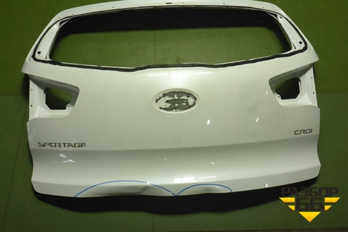 Дверь багажника без стекла (737003U010) для Kia Sportage с 2010-2015г (Спортеидж 3)