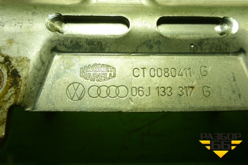 Рейка топливная рампа (1.8л BZB) (06J133317G) для Volkswagen Passat-CC с 2008г (Пассат ЦЦ)