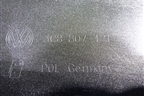 Бампер задний (под парктроник) (3C8807121) для Volkswagen Passat-CC с 2008г (Пассат ЦЦ)