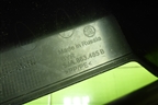 Обшивка багажника на заднюю панель (лифтбэк) (5JA863485B) для Skoda Rapid с 2013г (Рапид)