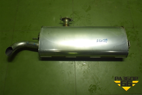 Глушитель задняя часть (1201100XST01A) для Haval Jolion с 2021г (Джолион)