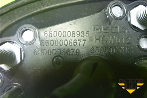 Зеркало правое электрическое (16 контактов) (57800000423A) ( 6600006935) для Geely Tugella с 2019г (Тугелла)
