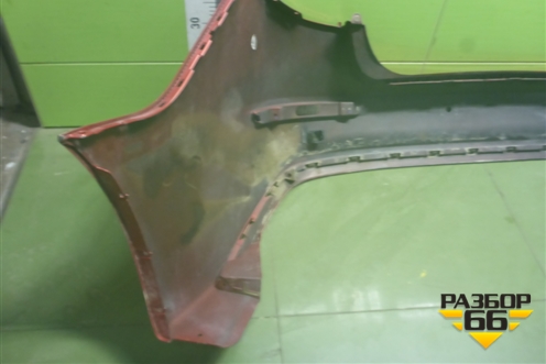 Бампер задний (после 2015г седан) (866114Y500) для Kia Rio с 2011-2016г (Рио 3)