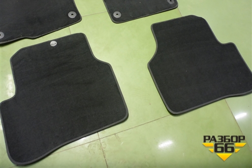 Ковры салона (3C1863011C) для Volkswagen Passat-CC с 2008г (Пассат ЦЦ)