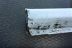 Порог со стойкой левый для Renault Logan II с 2012г (Логан)