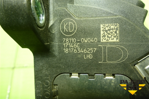 Педаль газа электронная (781100W040) для Lexus NX 200 с 2014-2021г (НХ)