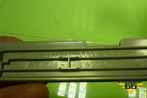 Накладка двери задней левой (на обшивку) (7464660040) для Toyota Land Cruiser (200) с 2008г (Ленд Крузер)