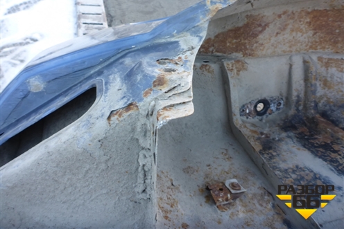 Крыло заднее правое (хетчбэк) для Ford Focus 2 с 2005-2008г (Фокус)