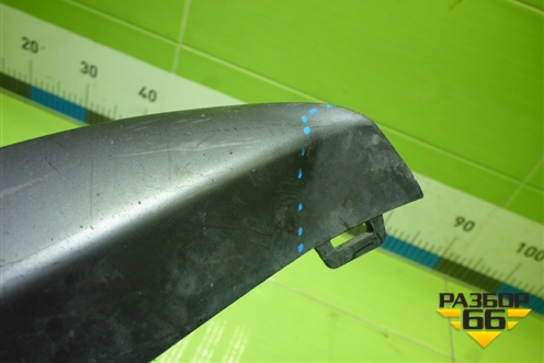 Накладка переднего бампера нижняя (602003027AA) для Jaecoo J8 c 2024г (Джей8)