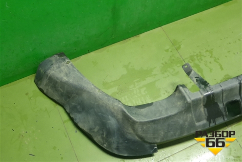 Юбка заднего бампера для Mitsubishi Outlander XL с 2006-2012г (Аутлендер ХЛ)