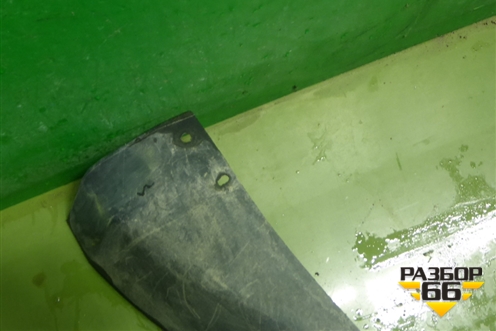 Юбка заднего бампера для Mitsubishi Outlander XL с 2006-2012г (Аутлендер ХЛ)